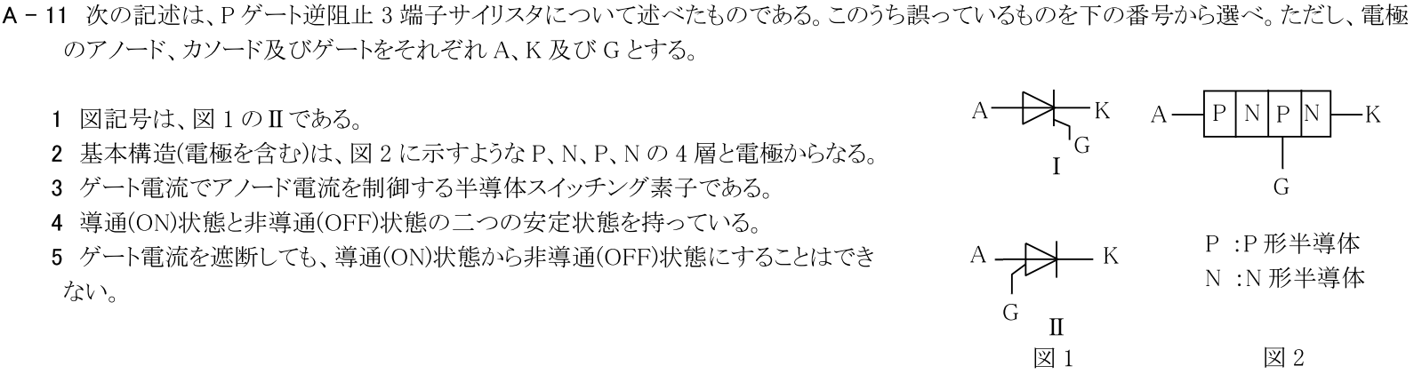 一陸技基礎令和7年07月期A11